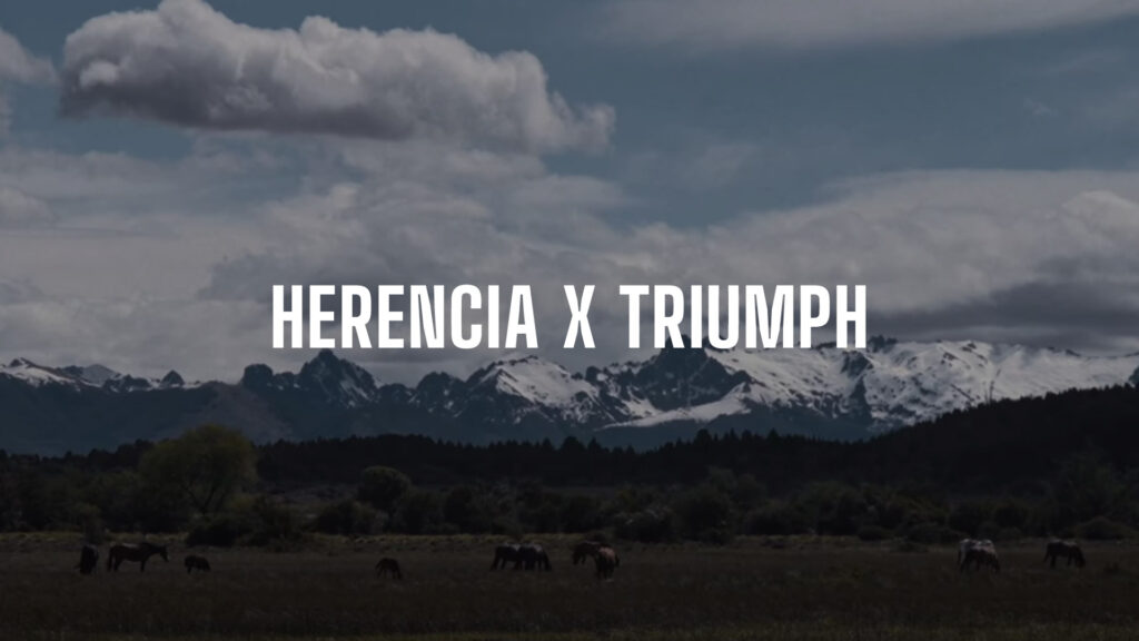 Fotograma del proyecto Herencia x Triumph
