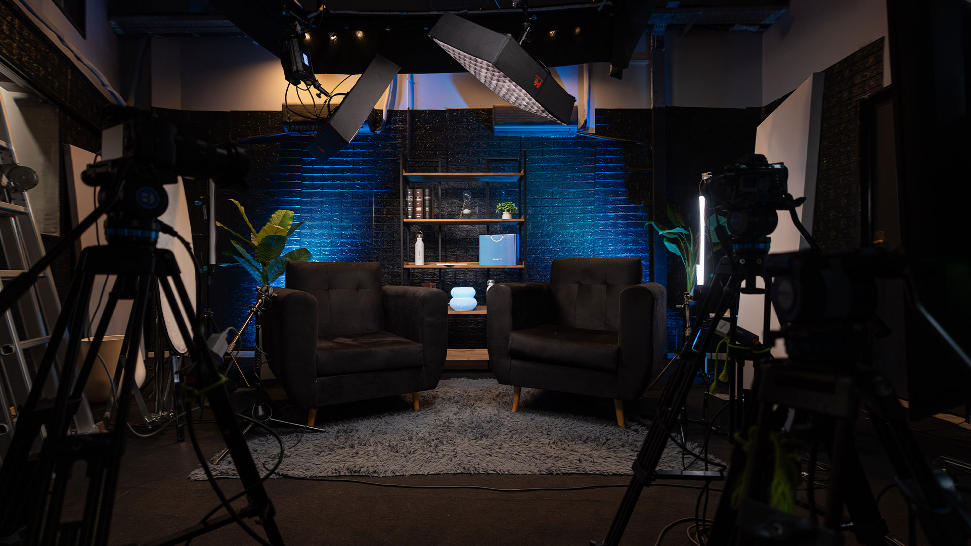 Estudio de podcast