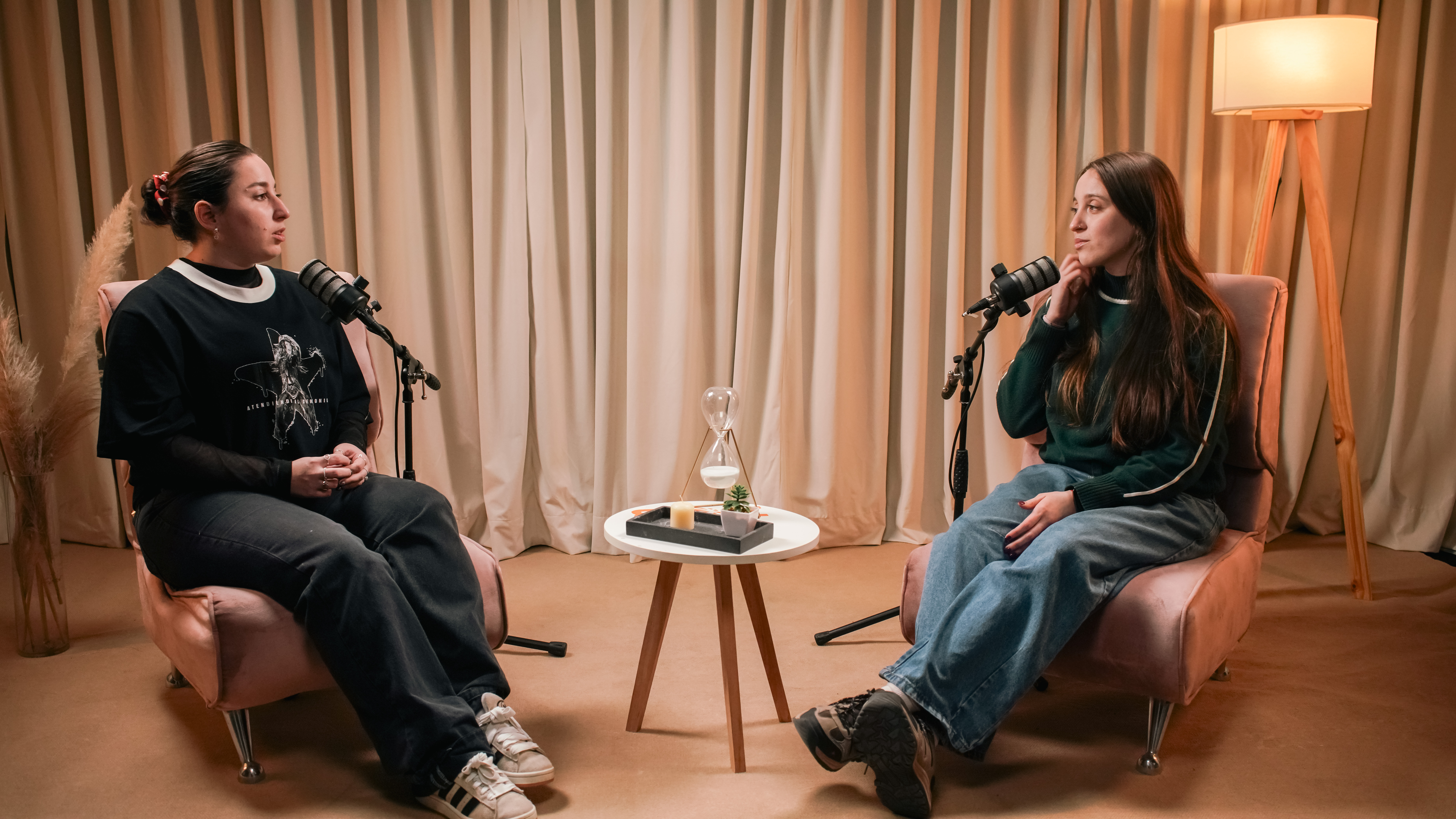 Estudio de podcast