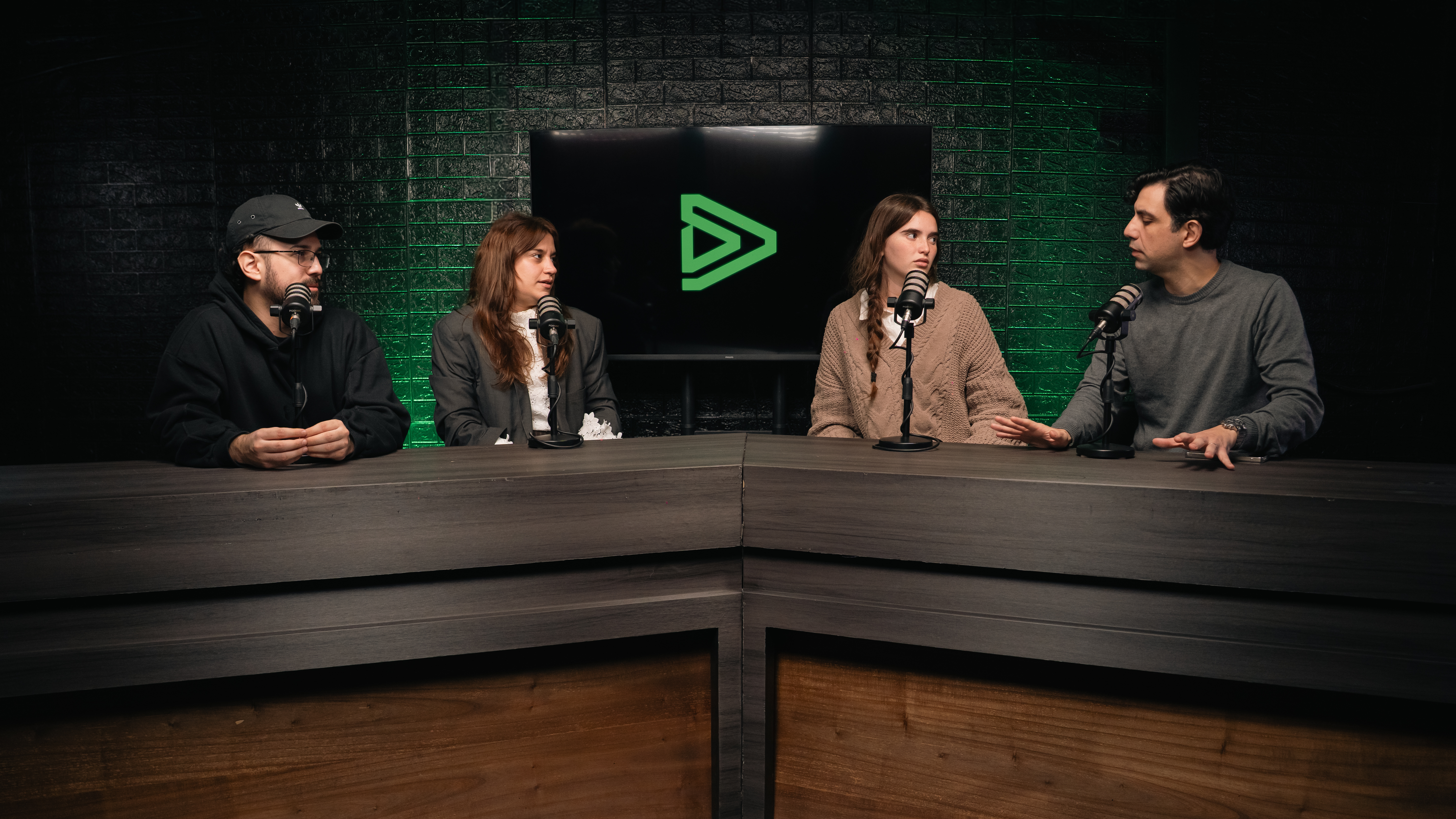 Estudio de podcast