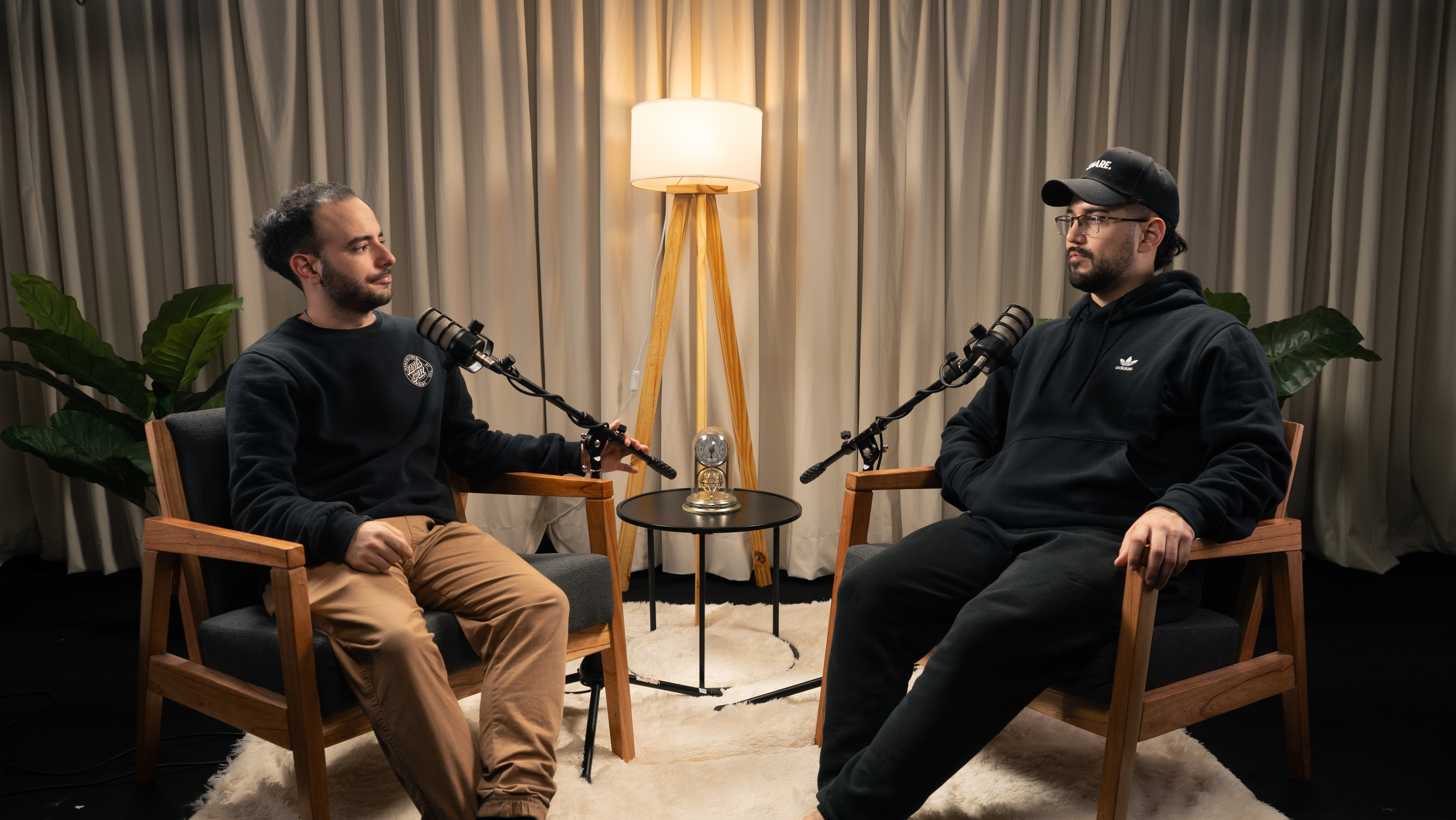 Estudio de podcast