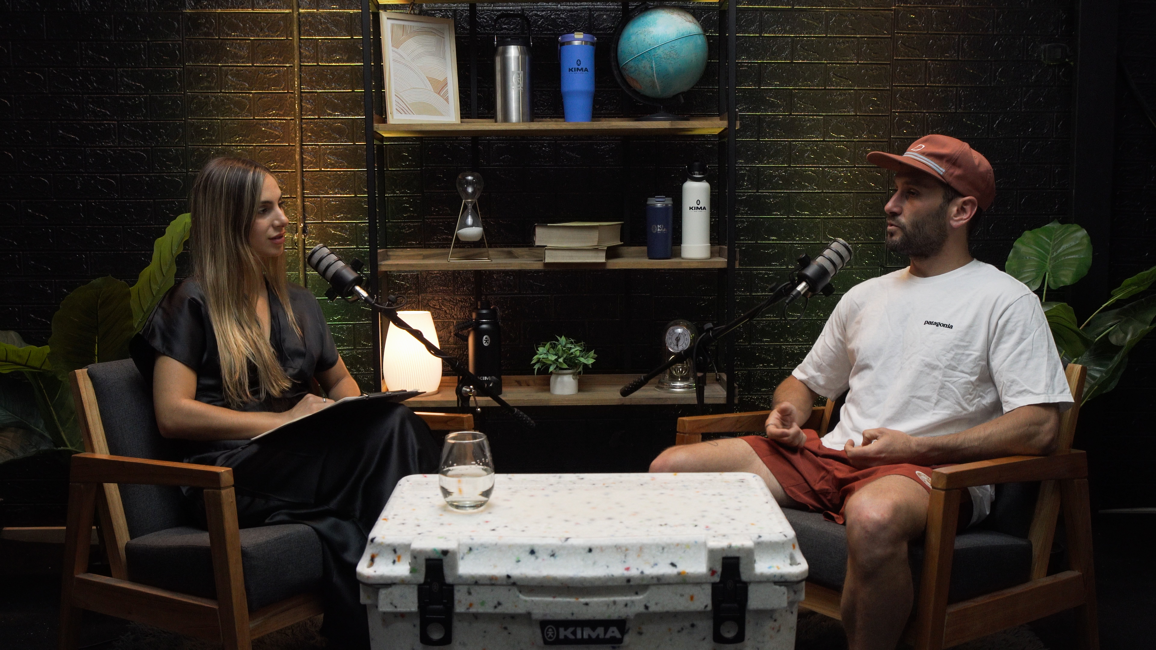 Estudio de podcast